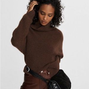 Rag & Bone Pierce Relaxed Turtleneck Sweater M